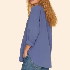 Femme Xirena Chemises-- Chemise Beau - Bleu Marlin