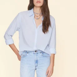 Femme Xirena Chemises-- Chemise Beau - Bleu Ciel