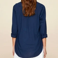 Femme Xirena Chemises-- Chemise Beau - Marine