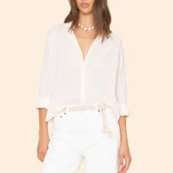 Femme Xirena Chemises-- Chemise Beau - Pêche