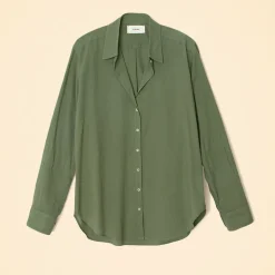 Femme Xirena Chemises-- Chemise Beau - Vert Militaire