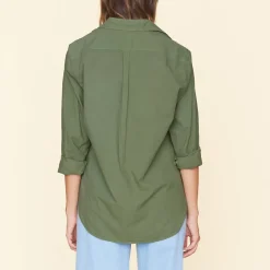 Femme Xirena Chemises-- Chemise Beau - Vert Militaire