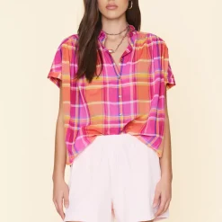 Femme Xirena Chemises-- Chemise Paxton - Corail