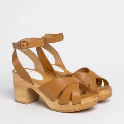 Femme YOUYOU Sandales-- Sandales Ybiza - Camel