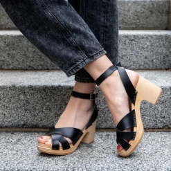 Femme YOUYOU Sandales-- Sandales Ybiza - Noir